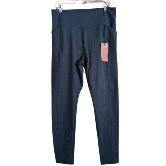 NWT Girlfriend Collective Pocket Leggings Green Size XXXL - Picture 2 of 4